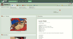 Desktop Screenshot of dhampir72.deviantart.com