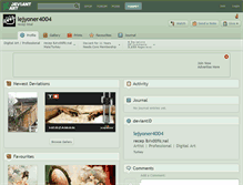Tablet Screenshot of lejyoner4004.deviantart.com