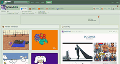 Desktop Screenshot of brieandwine.deviantart.com