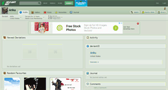 Desktop Screenshot of anku.deviantart.com