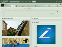 Tablet Screenshot of lexa2.deviantart.com