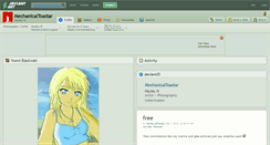 Desktop Screenshot of mechanicaltoastar.deviantart.com