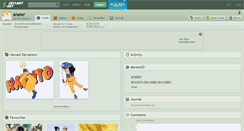 Desktop Screenshot of analer.deviantart.com