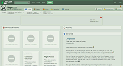 Desktop Screenshot of jinglezzzz.deviantart.com