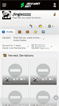 Mobile Screenshot of jinglezzzz.deviantart.com
