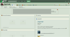 Desktop Screenshot of dragonlaugh.deviantart.com
