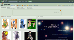Desktop Screenshot of myoucake.deviantart.com