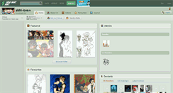 Desktop Screenshot of aishi-love.deviantart.com