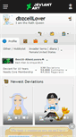 Mobile Screenshot of dbzcelllover.deviantart.com
