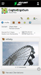 Mobile Screenshot of cogitoiergoisum.deviantart.com