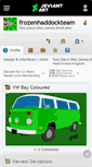 Mobile Screenshot of frozenhaddockteam.deviantart.com
