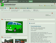 Tablet Screenshot of frozenhaddockteam.deviantart.com