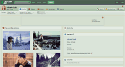 Desktop Screenshot of ninakrizak.deviantart.com