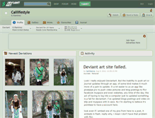 Tablet Screenshot of calilifestyle.deviantart.com