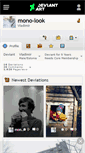 Mobile Screenshot of mono-look.deviantart.com