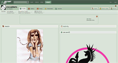 Desktop Screenshot of eva-addams.deviantart.com