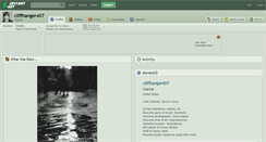 Desktop Screenshot of cliffhanger407.deviantart.com