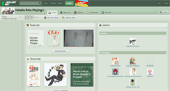 Desktop Screenshot of hetalia-role-playing.deviantart.com