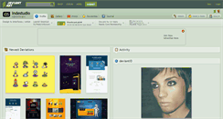 Desktop Screenshot of indestudio.deviantart.com