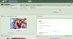 Desktop Screenshot of karmation.deviantart.com