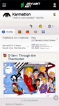 Mobile Screenshot of karmation.deviantart.com