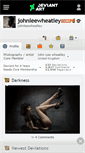 Mobile Screenshot of johnleewheatley.deviantart.com