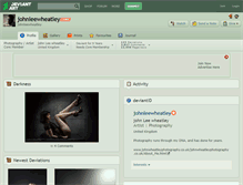 Tablet Screenshot of johnleewheatley.deviantart.com