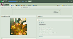 Desktop Screenshot of cardthief.deviantart.com