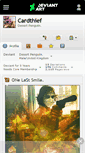 Mobile Screenshot of cardthief.deviantart.com