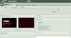 Desktop Screenshot of cjamesrun.deviantart.com
