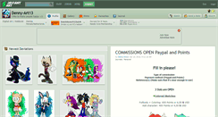 Desktop Screenshot of denny-art13.deviantart.com
