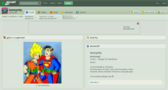 Desktop Screenshot of kennymty.deviantart.com