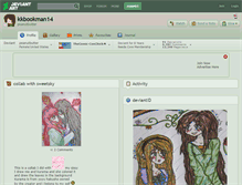 Tablet Screenshot of kkbookman14.deviantart.com