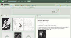 Desktop Screenshot of joedillon.deviantart.com