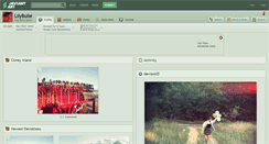 Desktop Screenshot of lilybulle.deviantart.com