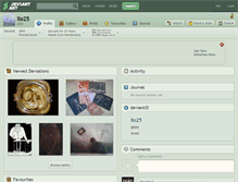 Tablet Screenshot of lio25.deviantart.com