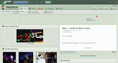 Desktop Screenshot of majormoonie.deviantart.com