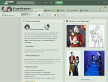 Tablet Screenshot of krory-miranda.deviantart.com