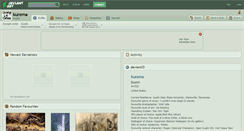 Desktop Screenshot of kurema.deviantart.com