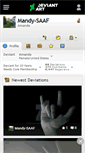 Mobile Screenshot of mandy-saaf.deviantart.com