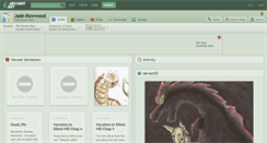 Desktop Screenshot of jade-rowwood.deviantart.com
