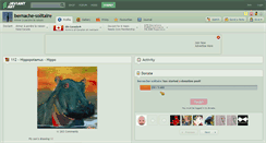 Desktop Screenshot of bernache-solitaire.deviantart.com