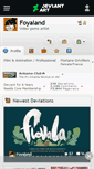 Mobile Screenshot of foyaland.deviantart.com