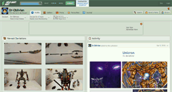 Desktop Screenshot of dr-oblivian.deviantart.com