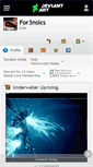 Mobile Screenshot of for3nsics.deviantart.com