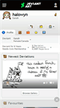 Mobile Screenshot of halowyn.deviantart.com