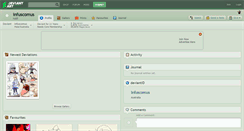 Desktop Screenshot of infuscomus.deviantart.com