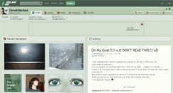 Desktop Screenshot of genokiller666.deviantart.com