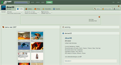 Desktop Screenshot of dkear88.deviantart.com