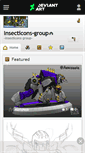 Mobile Screenshot of insecticons-group.deviantart.com